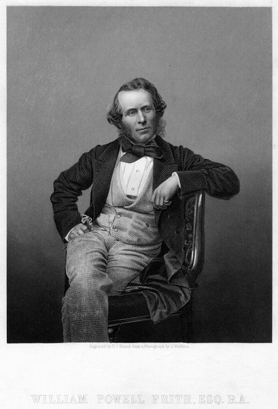 William Powell Frith, c1860. af Daniel John Pound