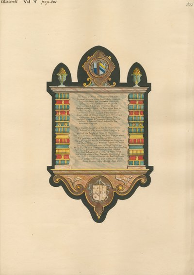 Mindesmærke for Marie Walker fra Chadwick Church af Daniel Lysons