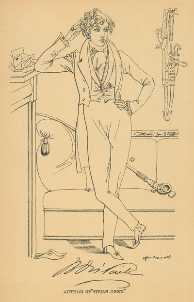 Benjamin disraeli af Daniel Maclise