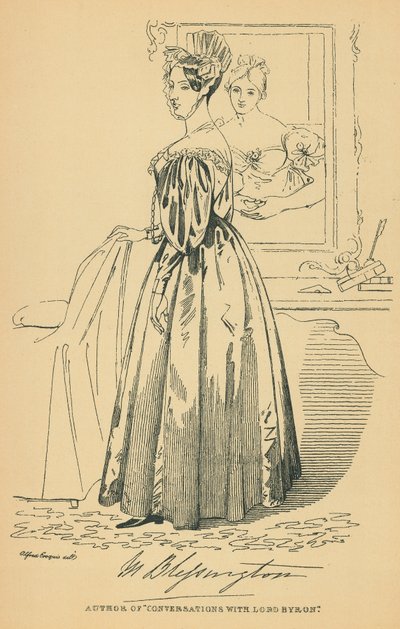 Grevinde af Blessington af Daniel Maclise