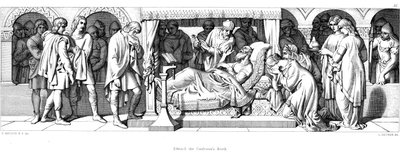 Edward Bekenderens død, 1042 1866 af Daniel Maclise