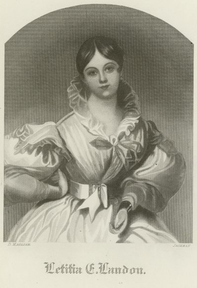 Letitia Elizabeth Landon af Daniel Maclise