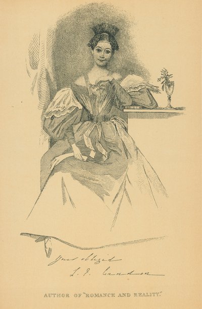 Frøken Landon af Daniel Maclise