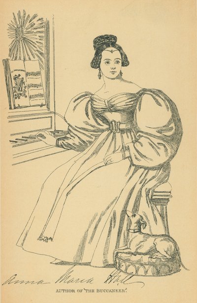 Fru SC Hall af Daniel Maclise