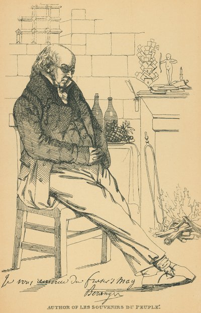 Pierre-Jean de Beranger af Daniel Maclise