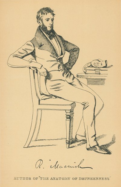 Robert Macnish af Daniel Maclise