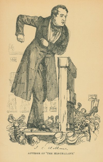 Sir John C Hobhouse af Daniel Maclise