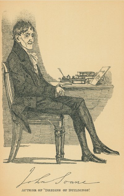 Sir John Soane af Daniel Maclise
