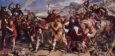 Earls of Desmond og Ormond af Daniel Maclise