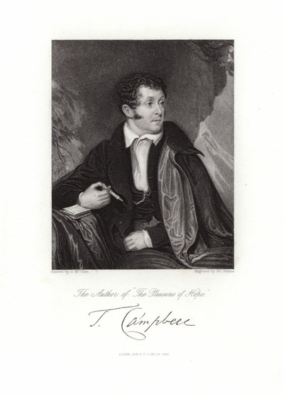 Thomas Campbell af Daniel Maclise