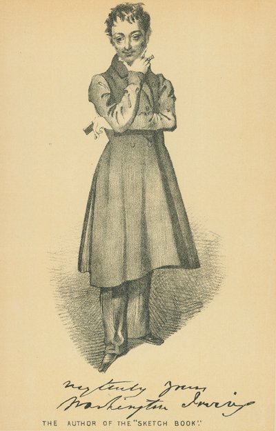 Washington Irving af Daniel Maclise