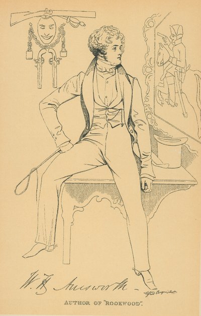 William Harrison Ainsworth af Daniel Maclise