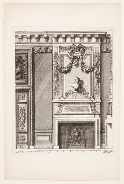 Voorst-paladset, trappe af Daniel Marot