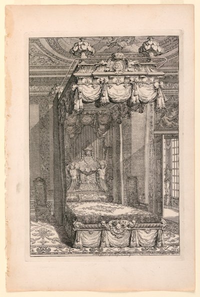 Design til State Bedroom, i Second Livre d