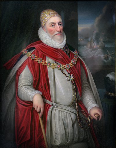 2. Lord Howard af Effingham af Daniel Mytens