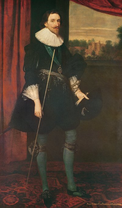 Philip, 4. jarl af Pembroke af Daniel Mytens