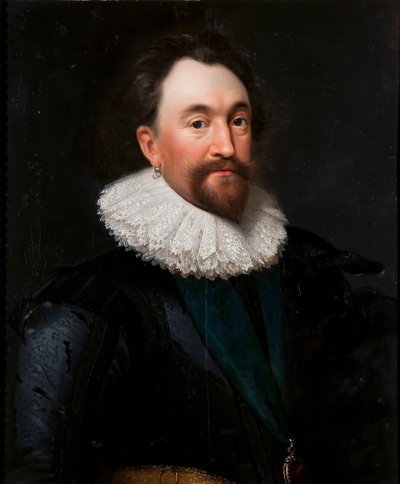 Portræt af William Herbert, 3. jarl af Pembroke, ca. 1620-30 af Daniel Mytens