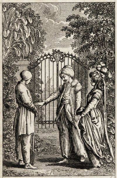 Adelheim von Veltheim af Daniel Nikolaus Chodowiecki