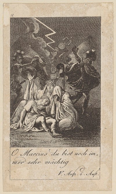 Planche 11 til Shakespeares »Coriolanus« af Daniel Nikolaus Chodowiecki