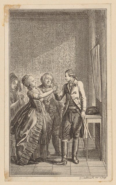 Side 7 til Duschs »Carl Ferdiners historie« af Daniel Nikolaus Chodowiecki