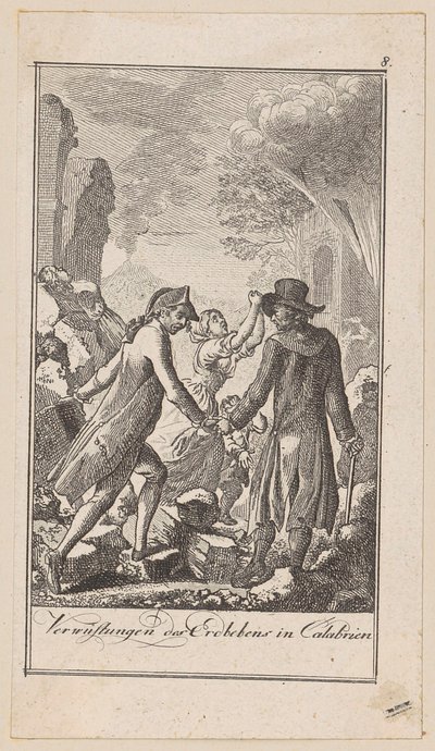 Blad 8 fra „Fremstillinger af den nyere historie“ af Daniel Nikolaus Chodowiecki