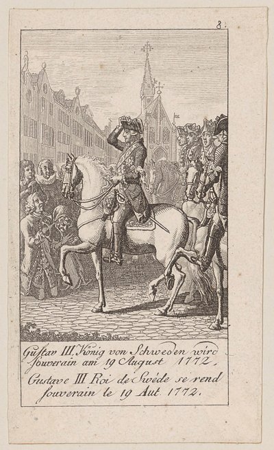 Blad 8 til "Ældre, middelalderlig og nyere historie" af Daniel Nikolaus Chodowiecki