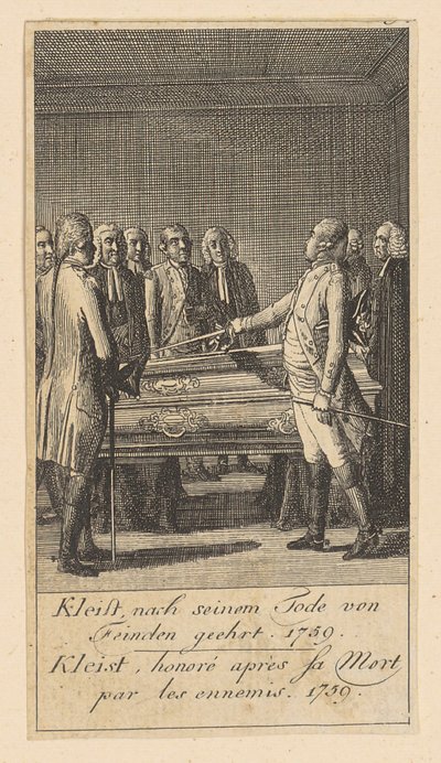 Blad 9 af “Brandenburgske krigsscener” af Daniel Nikolaus Chodowiecki