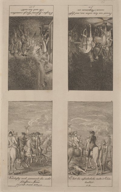 Karakteristika for Kong Frederik II (Del III) af Daniel Nikolaus Chodowiecki