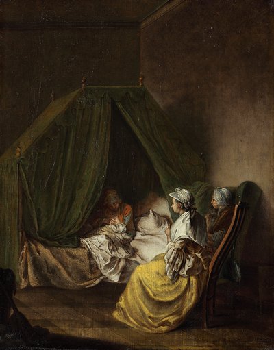 Barselstuen af Daniel Nikolaus Chodowiecki
