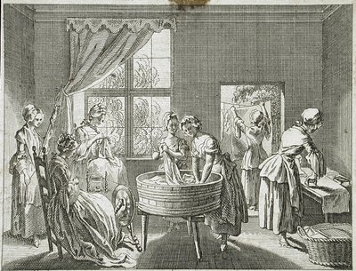 Illustration til Basedows „Elementarværk“ af Daniel Nikolaus Chodowiecki