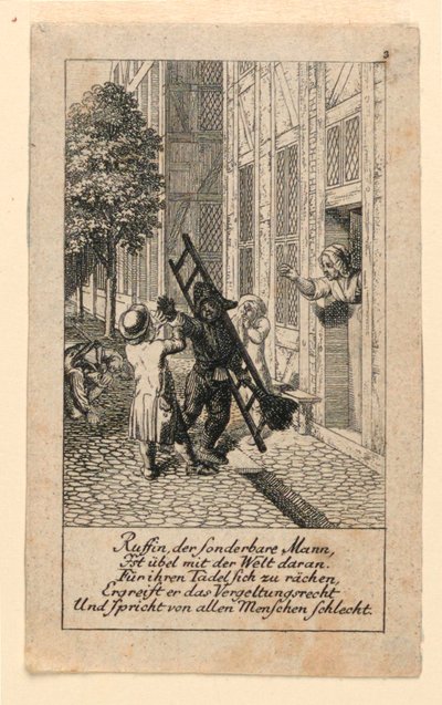 Gengældelsen, Illustration til "Königl: Grosbrit [anian] genealogisk kalender for 1780-året Lauenberg af J.G. Berenberg" af Daniel Nikolaus Chodowiecki
