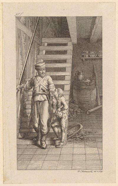 Titelkobberstik til Schummels „Wilhelm von Blumenthal“, første del af Daniel Nikolaus Chodowiecki