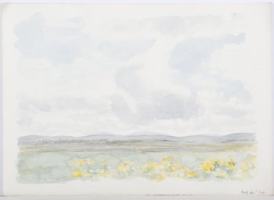 ca. 1916 (blyant og wc på papir) af Daniel Oliver