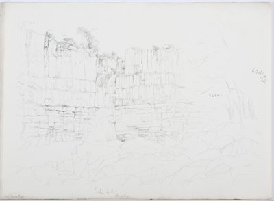 ca. 1916 (blyant og wc på papir) af Daniel Oliver