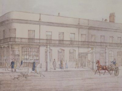 Assembly Rooms & Williams Library, Cheltenham, 1821 af Daniel Thomas Egerton