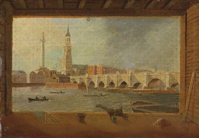Udsigt over London Bridge af Daniel Turner