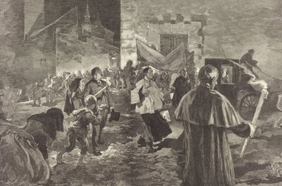 Spanien. Viaticum, 1889. af Daniel Urrabieta Vierge