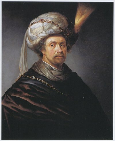 Daniel de Koninck - mand i turban af Daniël de Koninck