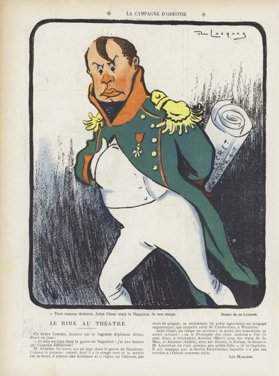 Illustration til Le Rire af Daniel de Losques