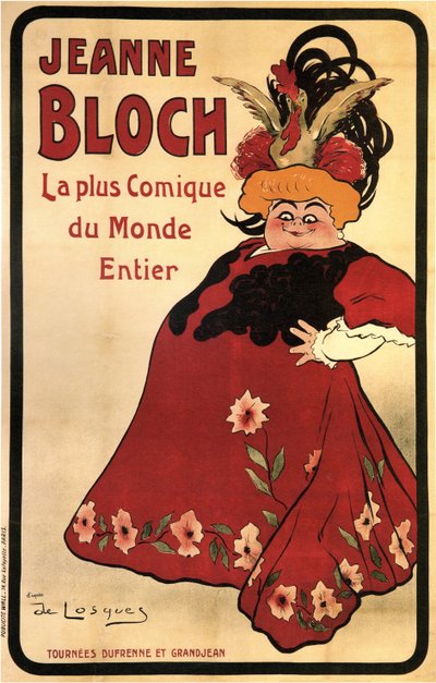 Jeanne Bloch, 1908 af Daniel de Losques
