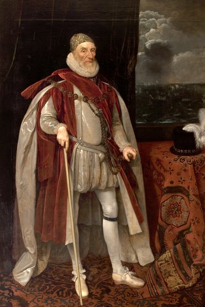 Lord Howard af Effingham, 1600-tallet af Daniel Mytens