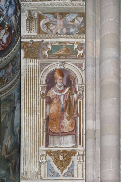 Sankt Ambrosius af Daniele Crespi