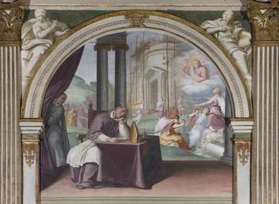 Drømmen om Saint Hugh, 1629 af Daniele Crespi
