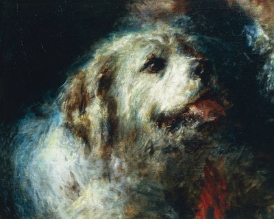 Troubetzkoy Boys with a Dog, af Daniele Ranzoni, detaljer af Danielle Ranzoni