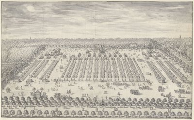Lejr ved Haag, 1742 af Daniël Marot (II)