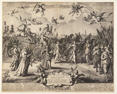 Prins Hendrik af Oraniens triumfbil af Daniël van den Bremden