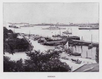 Kjobenhavn / Copenhagen: Rheden (b/w photo) af Danish Photographer