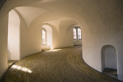 Det indre af Rundetårn, færdiggjort 1643 af Danish School
