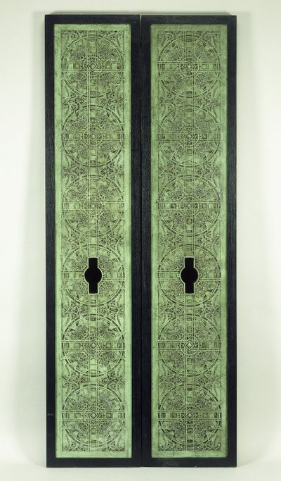 To elevatorpaneler, 1894-1895 af Dankmar Adler