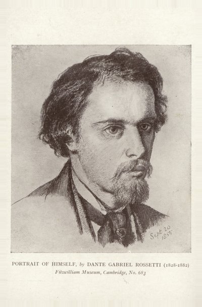 Dante Gabriel Rossetti, engelsk maler, illustrator og digter af Dante Gabriel Charles Rossetti